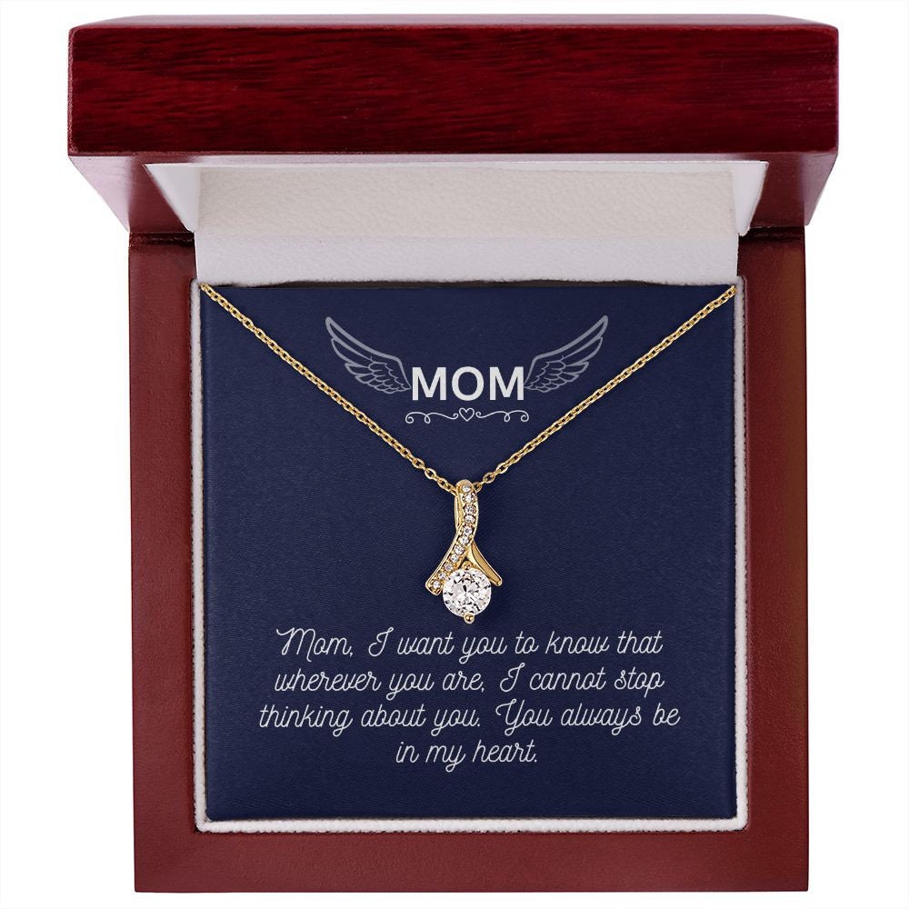 To my mother | Allure |Message Card From son/daughter to mother | I Love You Mom