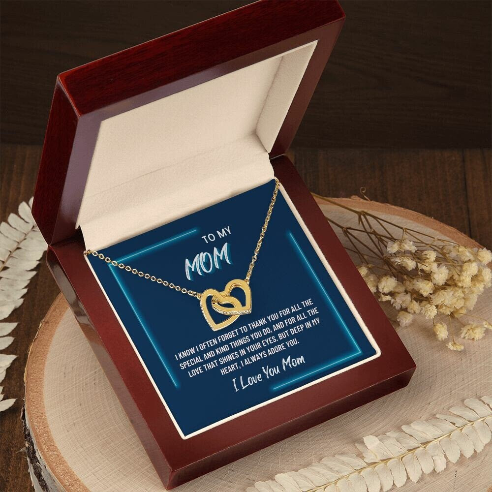To my mother 3 | Interlocking Hearts| From son/daughter to mother | I Love You Mom