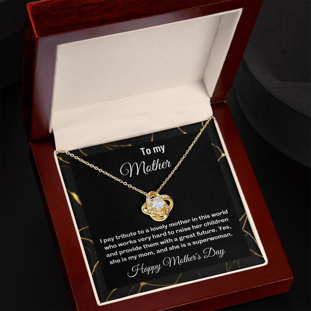 To my mother 11| Love Knot | From son/daughter to mother | I Love You Mom