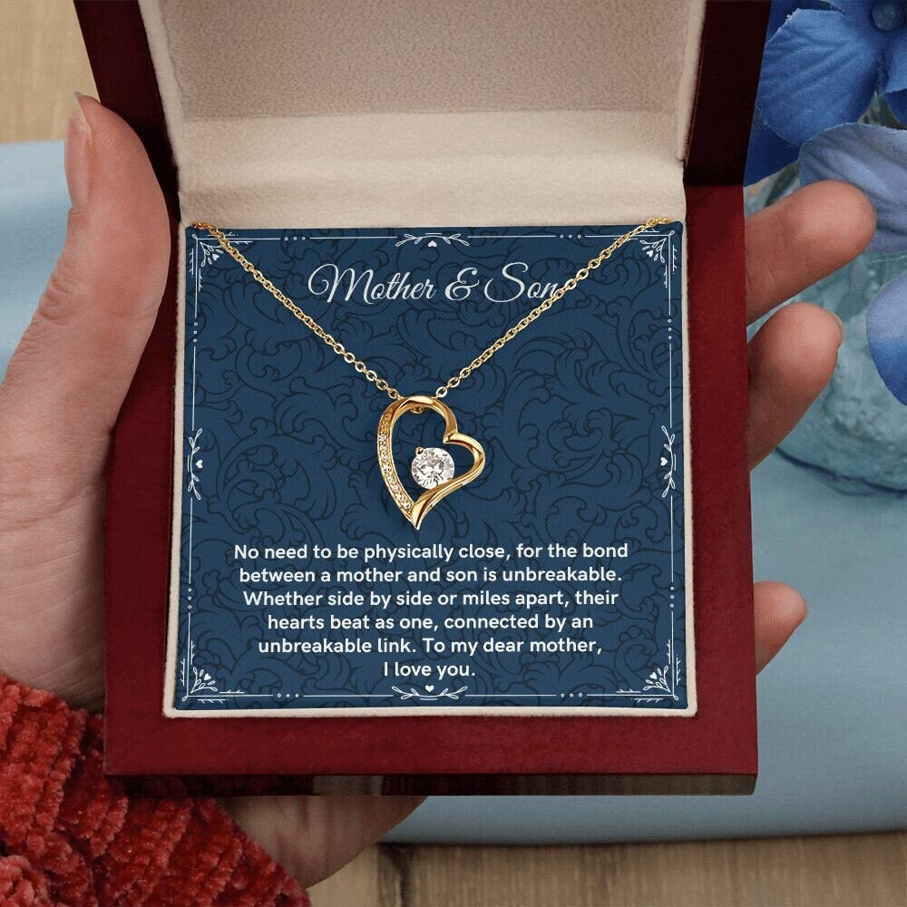 To my mother 13| Forever Love Necklace | From son/daughter to mother | I Love You Mom