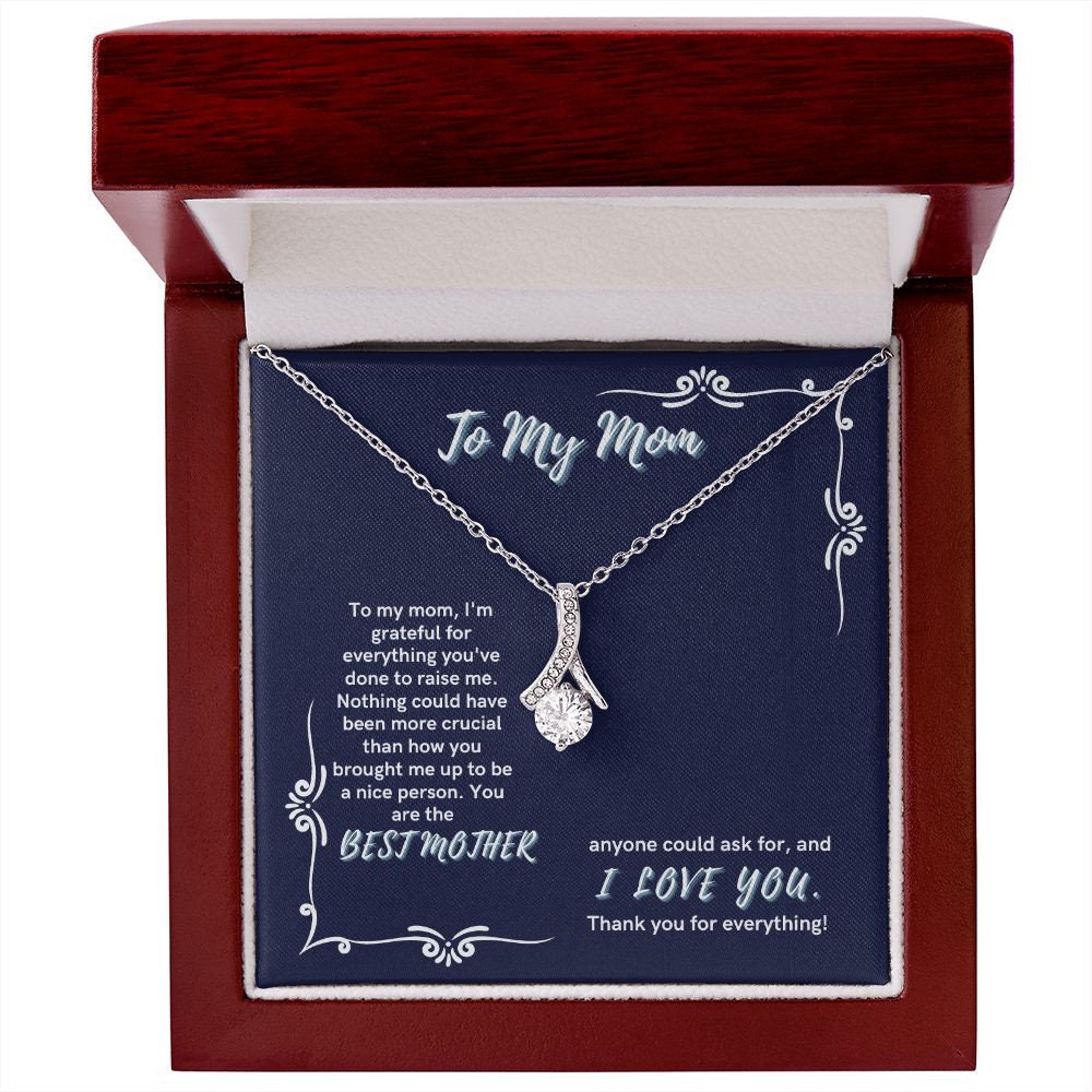 To my mother | Allure |Message card From son/daughter to mother | I Love You Mom