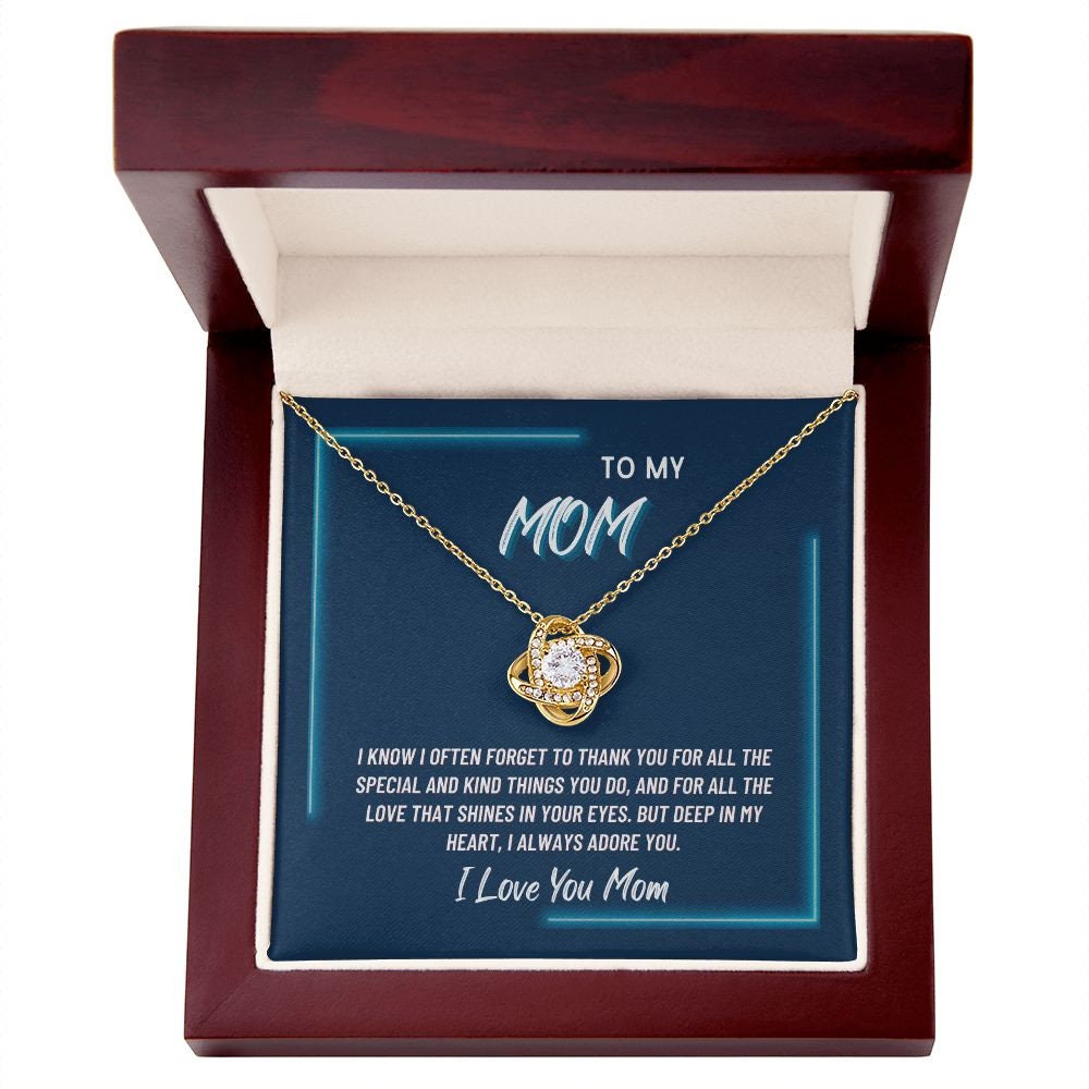 To my mother 3 | Love Knot | From son/daughter to mother | I Love You Mom