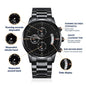 Engraved Watch for Men | Engraved Watch Men, Engraved Watch, Engraved Mens Watch, Custom Mens Watch, Mens Watch, Personalized Watch,