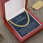 Meaningful Dad Necklace Cute Gifts For Dad Birthday Gifts For Father Gift For Daddy Bday To My Dad Birthday Gift |Cubin Link Necklace |