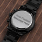 Engraved Watch for Men | Engraved Watch Men, Engraved Watch, Engraved Mens Watch, Custom Mens Watch, Mens Watch, Personalized Watch,