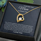 To my mother 12| Forever Love Necklace | From son/daughter to mother | I Love You Mom