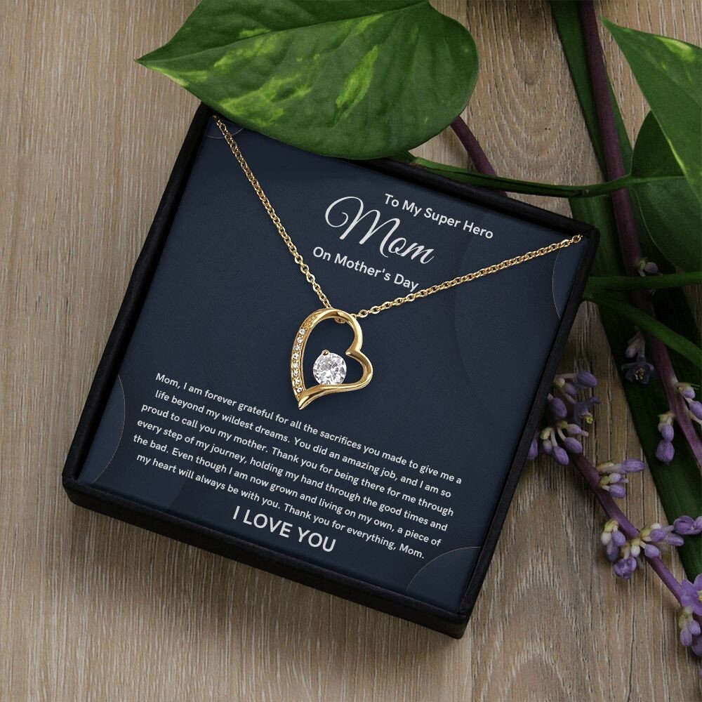 To my mother 12| Forever Love Necklace | From son/daughter to mother | I Love You Mom