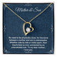 To my mother 13| Forever Love Necklace | From son/daughter to mother | I Love You Mom