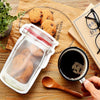 Reusable Food Organizer Pouch with Zipper Seal